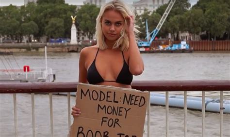 Watch This Bikini Model Completely Humiliate Herself To Raise Money For Boob Job