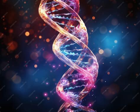 Premium AI Image | Unraveling the mysteries of dna exploring its