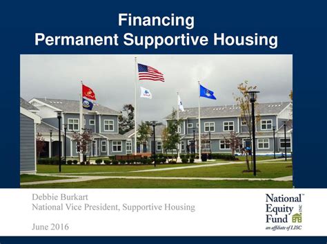 Financing Permanent Supportive Housing Ppt Download