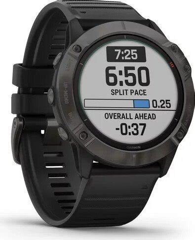 Garmin Fenix X Pro Solar Titanium Carbon Grey Dlc Black Ab