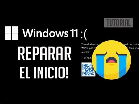 Como Reparar el Inicio de Windows 11 Solución 2022 YouTube