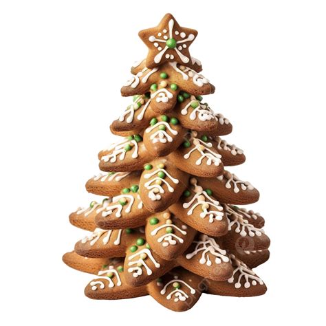 Rvore De Natal De Biscoitos De Gengibre Png Biscoito De Gengibre