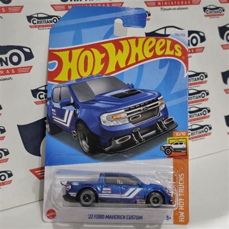 22 Ford Maverick Custom Hw Hot Trucks 10 10 Hot Wheels 2024 Lote L HRY78 Shopee Brasil