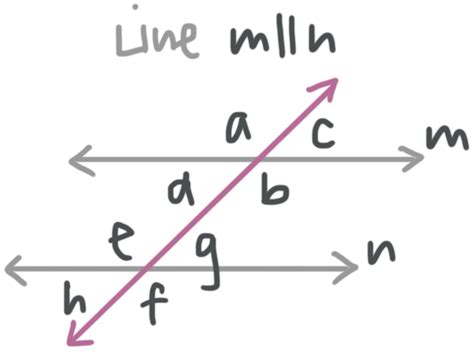 Transversals, and their special angle pairs — Krista King Math | Online math help