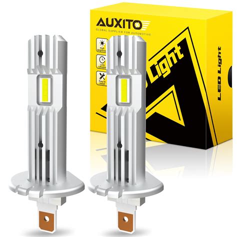 Buy AUXITO 2023 Upgraded H1 LED Bulb 1 1 Mini Size 6500K White No