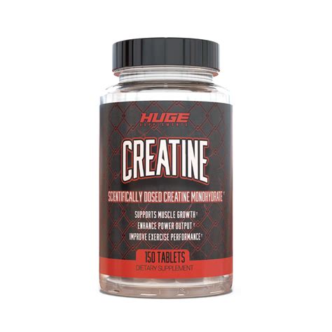 Creatine Monohydrate Pills - Packed With 5000mg Per Serving