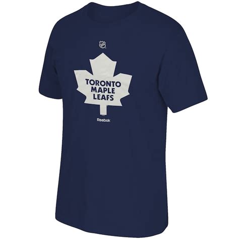 Men's Toronto Maple Leafs Reebok Blue Primary Logo T-Shirt - Shop.NHL.com