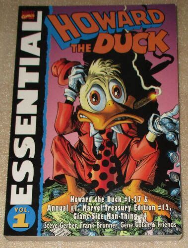 Essential Howard The Duck Vol 1 TPB Marvel Comics Steve Gerber