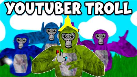 Famous Youtuber Troll In Gorilla Tag They Fell For It Youtube