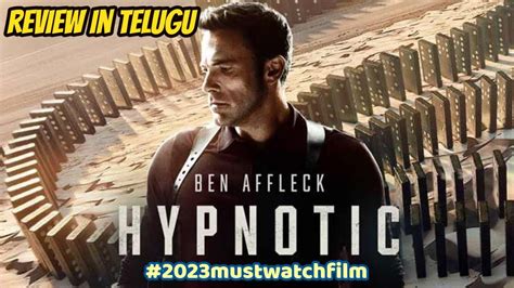 Hypnotic 2023 Movie Review In Telugu Ben Affleck Robert Rodriguez