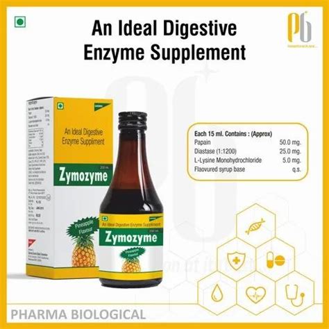 Zymozyme Syrup Digestive Third Party Manufacturer Pharma Biological