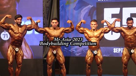 India Won Mr Asia Bodybuilding Competition Th Asian Championship