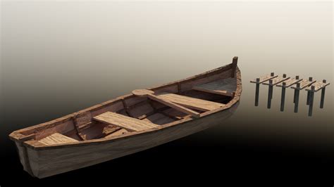 Boat Model Free 3D model | CGTrader