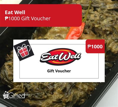 Eatwell Php Gift Voucher Lazada Ph