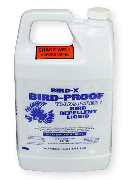 BIRD-X BIRD-PROOF Liquid Spray Repellent Questions & Answers - ePestSupply