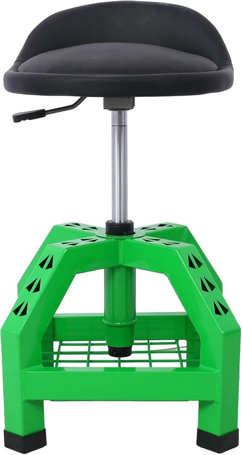 Amazon Rolling Shop Stool For Garage With Casters Adjustable