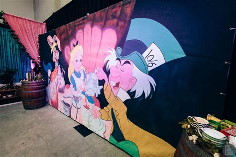 Large Alice In Wonderland Backdrop Hire Feel Good Events Melbourne