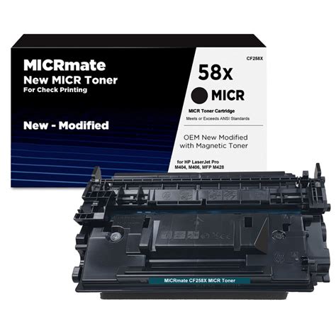 Premium Cf258x Micr Toner For Hp Laserjet M404n M404dn M404dw Cf258x