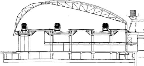 Cross Section Of The International Terminal At Waterloo Station