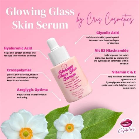 Glowing Glass Skin Serum By Cris Cosmetics Shopee Philippines