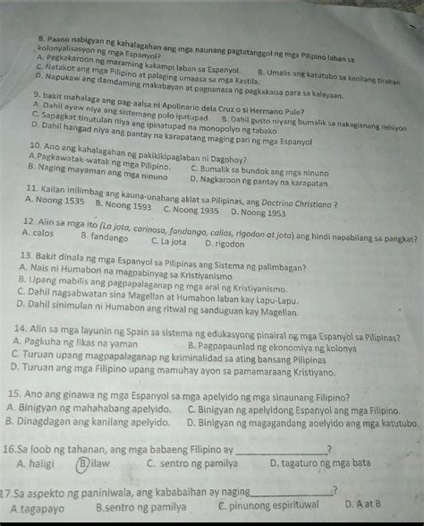 Pa Help Po Plsss Nasa Pic Lng Yung Questions Yung Num Po Na Answer