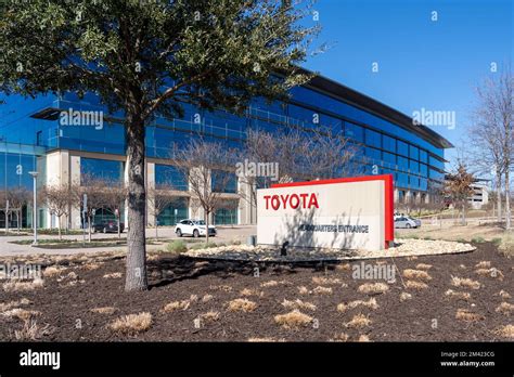 Plano Texas USA March 19 2022 Toyota North America HQ In Plano