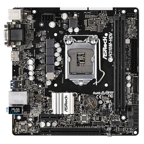 Motherboard ASRock H310CM HDV Socket 1151 Deffo Argentina