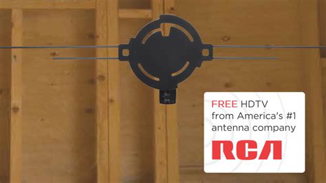 Ant E Attic Outdoor Compact Design Hdtv Antenna Rca Off