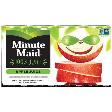 Minute Maid Apple Juice Fl Oz Instacart