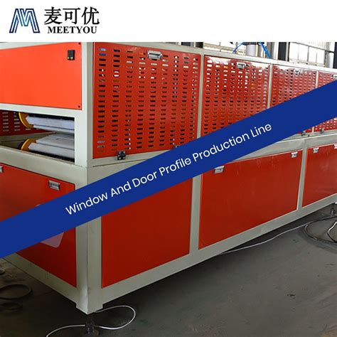 Meetyou Machinery Plastic Profile Equipment Custom China PVC PE WPC PC