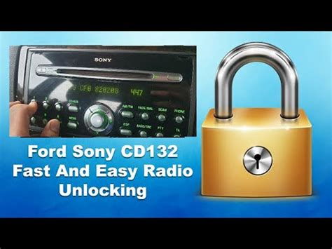 How To Unlock Ford Focus Sony Radio Codes For Free Online Unlock Your