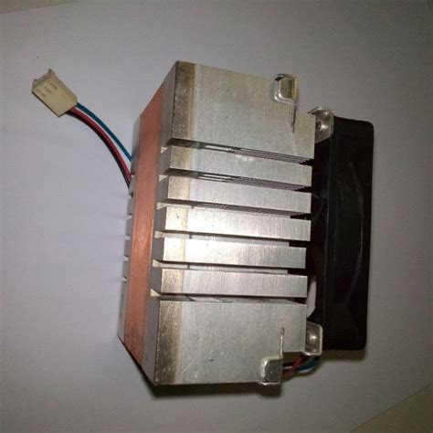 Jual HEATSINK PENDINGIN HPL ELEKTRONIK ALUMUNIUM TEMBAGA PLUS FAN