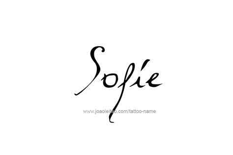 Sofie Name Tattoo Designs | Name tattoo designs, Name tattoos, Tattoo designs