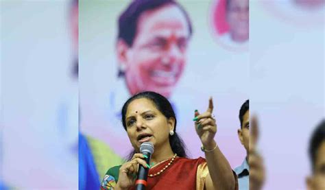 MLC Kavitha Blames Congress For Taking U Turn On Telangana Formation