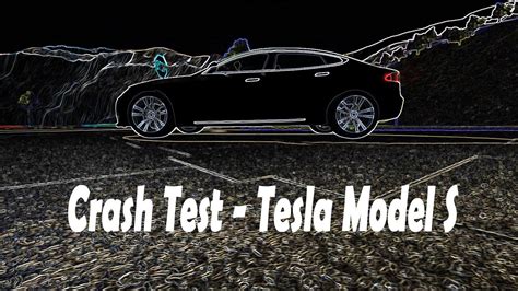 Crash Test Tesla Model S MOD BeamNG DRIVE YouTube