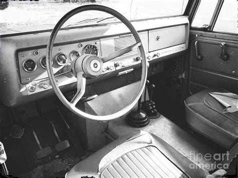 International Scout 800 - Interior Photograph by Dale Powell - Fine Art America