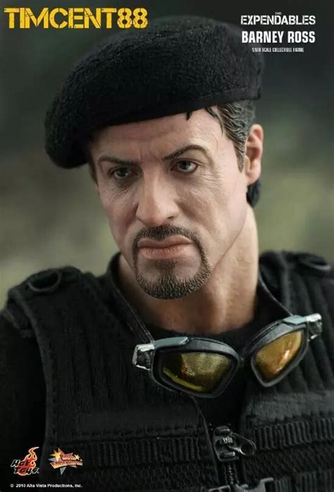 The Expendables Barney Ross Sylvester Stallone 12 Figure Hot Toys MMS 138