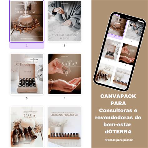 PACK CANVA DOTERRA Elo Emocional Desenvolvimento Humano E Co Hotmart