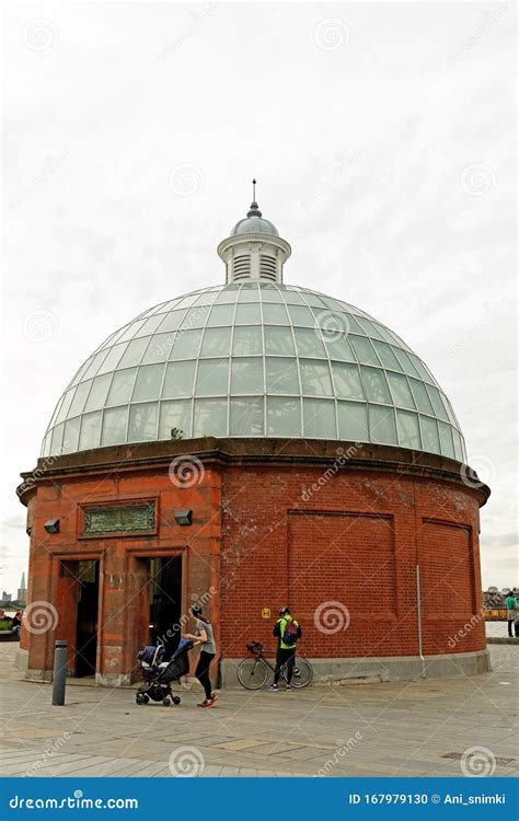 Greenwich Foot Tunnel, London, England Editorial Image - Image of ...