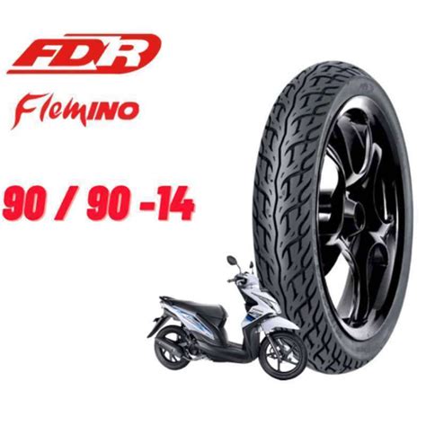 Jual Fdr Flemino Ban Tubeless 90 90 14 Ban Belakang Ban Motor Fdr