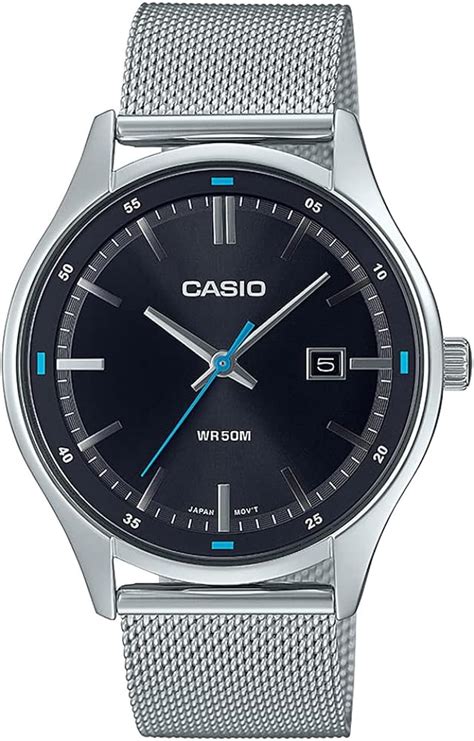 Casio Enticer Men Analog Black Dial Watch Mtp E M Avdf Price History