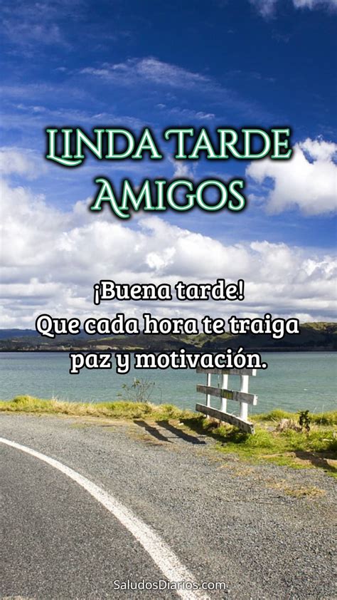 Maravillosa tarde Ver mar Frase Motivación Saludos Diarios