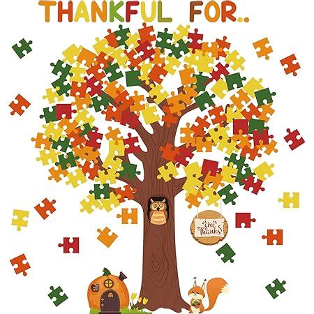 Amazon Pajean Thanksgiving Classroom Bulletin Board Decorations