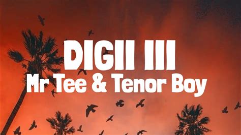 Digii Iii Feat Prod Chacha Mr Tee Tenorboy Song Lyrics Music