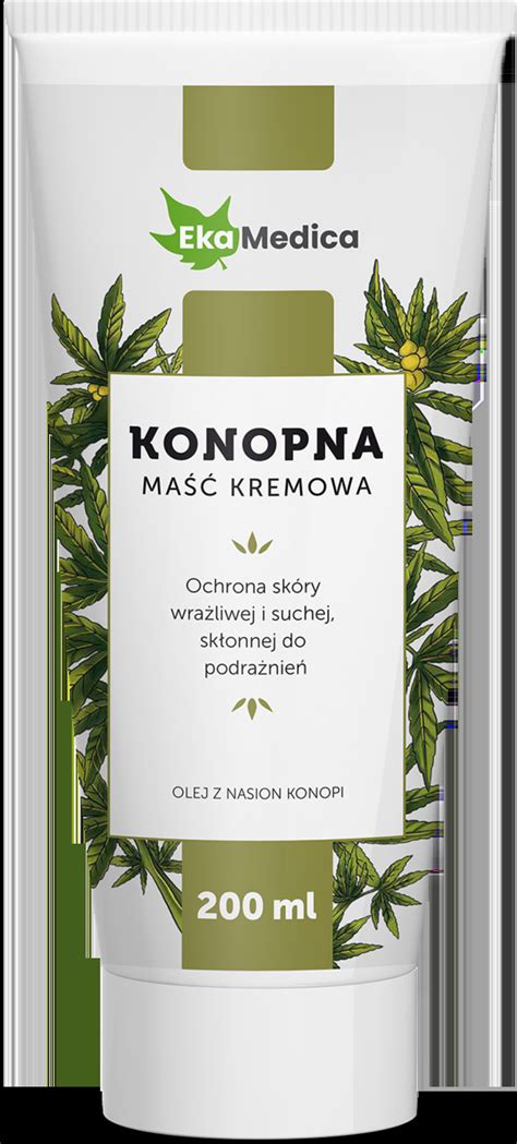 EKA MEDICA maść do ciała kremowa Konopna 200 ml Drogeria Rossmann pl