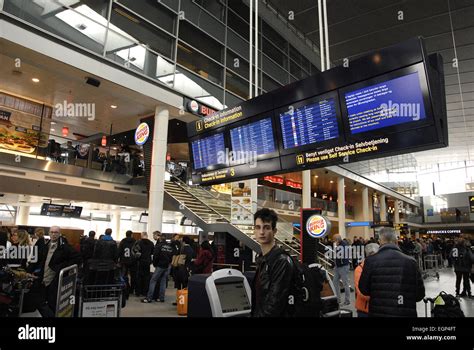 Kastrup airport, Copenhagen, Denmark. 28th February, 2015. SAS ...