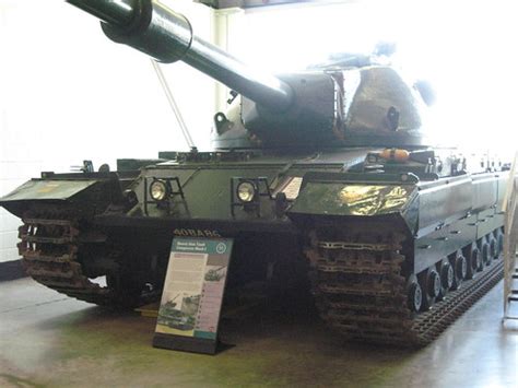 British Conqueror Mark 1 Heavy Tank At Bovington Tank Muse Flickr