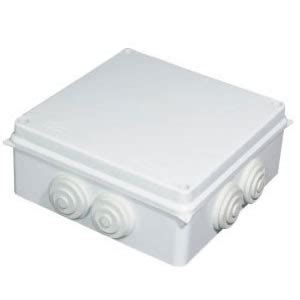 IP55 Waterproof Junction Box With Rubber Cut Out Box Distribution