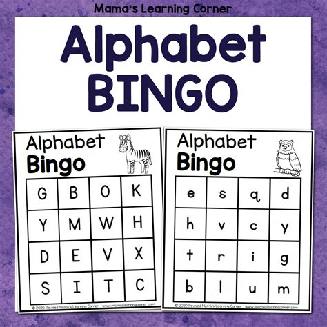 Alphabet Bingo Printable