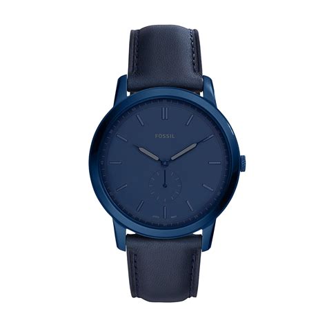 Fossil Analog Blue Dial Men S Watch FS5448 Amazon In Fashion